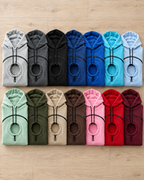 All 14 colors of the Pawdie Pocket Hoodie